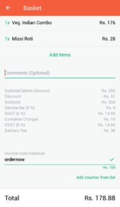 Foodpanda Steal – Get Flat Rs 100 off on Rs 200 or more + 15% cashback via PayTM