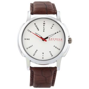 (HURRY) Amazon- Buy Laurels Maestro 2 Analog Silver Dial Men's Watch ( Lo-Mas-202) for Rs 254 only