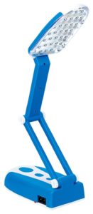Amazon is selling Obit 2.5-Watt Rechargeable LED Folding Lamp (Blue) for Rs 249 only.