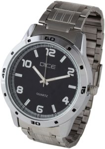 Dice Analogue black Dial men Watch