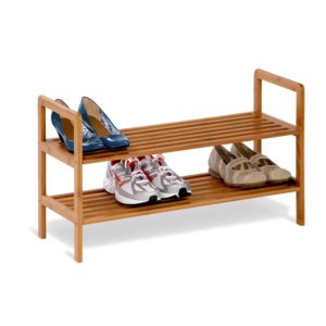 Amazon- Buy Honey-Can-Do 2-Tier Bamboo Shoe Shelf (Bamboo) for Rs 1089 only