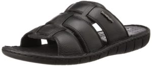 (Over) Amazon- Buy Hush Puppies Men's Sedan Mule Leather Flip Flops Thong Sandals for Rs 934