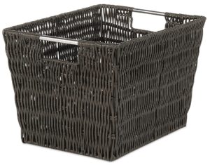Amazon- Buy Whitmor Iron Rattique Storage Tote for Rs 529 only