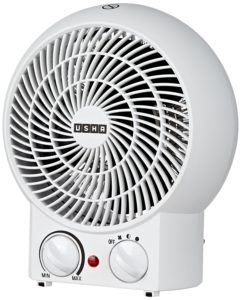 Amazon is selling Usha FH 3620 2000-Watt Fan Heater (White) for Rs 1649 only.