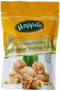 Happilo Premium 100% Natural Californian Walnut Kernels, 200g for Rs 262