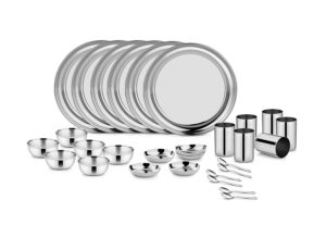 Amazon- Buy Classic Essentials MGR109 Magic Range Stainless Steel Dinnerware Set