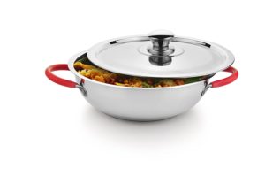 Amazon- Buy Classic Essentials Stainless Steel Capsule Bottom Kadai
