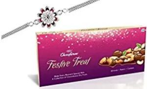 Amazon- Buy Kiva Rakhi and Chocofarm Festive Treat