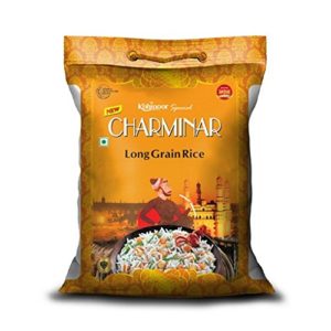 Amazon Pantry - Buy Kohinoor Charminar Long Grain Rice, 5kg at Rs 289 only
