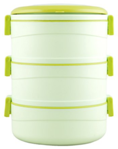 Cello Amaze Insulated 3 Container Lunch Carrier, Green at rs.374