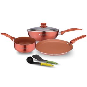 Flipkart- Buy Wonderchef Diva Collection Cookware Set