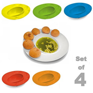Inovera Pani Puri Serving Dish Bowl Plate-Set of 4, Assorted at rs.216