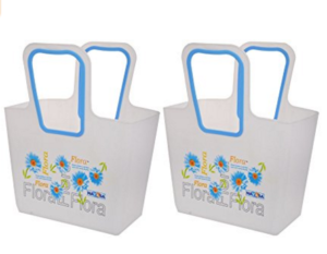 Nayasa Plastic Basket Set, Set of 2, Blue at rs.306