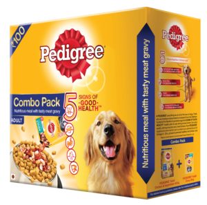 Amazon is selling Pedigree Adult Combo Pack for Rs 100 and you will get Rs 100 Cashback on next purchase. 