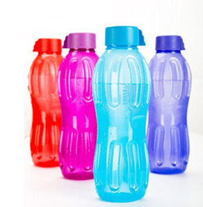 Signoraware Aqua Water Bottle Set, 1 Litre,Set of 4, Multicolour at rs.200