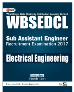 WBSEDCLWest Bengal State Electricity Distribution Company Limited Electrical Engineering (Sub Assistant Engineer) (English, Perfect Binding, GKP) at rs.38