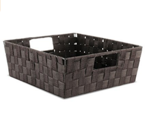 Whitmor Polyester Shelf Tote, Espresso at rs.529