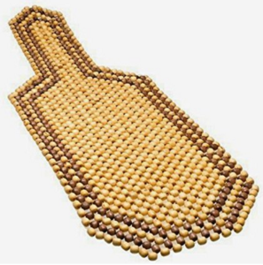Wooden Diosstore951 Bead Seat Acupressure Design Universal Size at rs.285