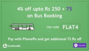 confirmtkt flat4 offer