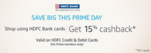 hdfc prime offer