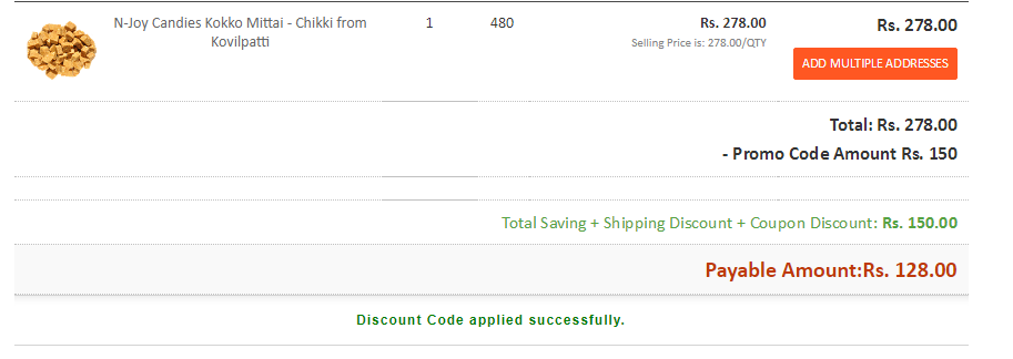 salebhai rs.150 off