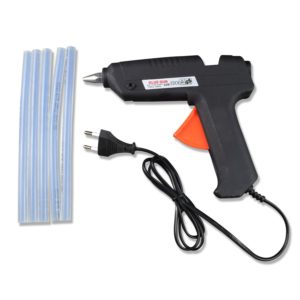 40 Watt Brand New Hot Melt Glue Gun with 5 Pieces Big Glue Sticks Free amazon 302