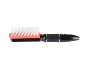 Amazon is selling Kent Removable Rubber Pad Small Travel Brush, Black/Red for Rs 299 only.