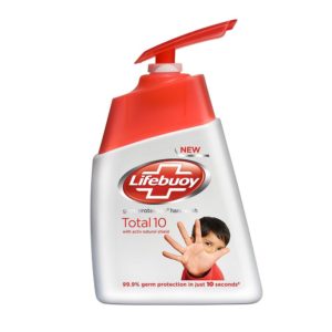 Amazon is selling Lifebuoy Total 10 Hand Wash, 215 ml for Rs 57 only
