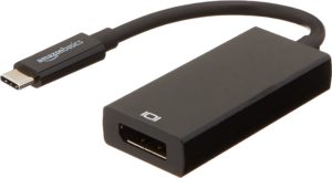 Amazon- Buy AmazonBasics USB 3.1 Type-C to DisplayPort Adapter - Black for Rs 999 only