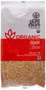 Amazon- Buy Pure & Sure Organic Toor Dal