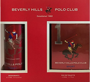 Beverly Hills Polo Club Sports EDT for Men, 50ml with Deodrant, No 1, 175ml at rs.519