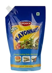 Cremica Mayo Squeeze Pouch, Veg, 900g