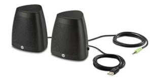 HP S3100 USB Speakers (Black)
