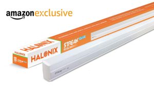 Halonix Streak 18-Watt LED Batten (Cool Day Light) - 1800 lumen amazon 299