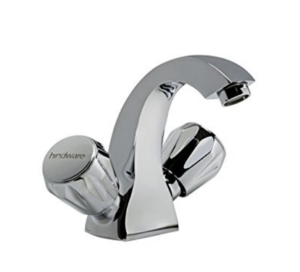 Hindware F290009CP Crystal Metal Centre Hole Basin Mixer - Chrome at Rs.1,399