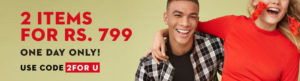 Koovs Steal - Buy any 2 products at Rs 799 only
