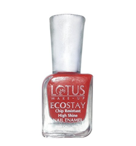 Lotus Herbals Ecostay Nail Enamel, Cool Mulberry E22, 10ml at rs.155