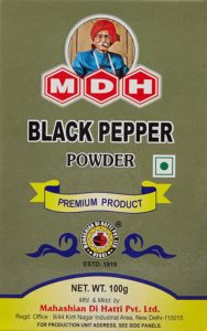 MDH Kali Mirch, 100g