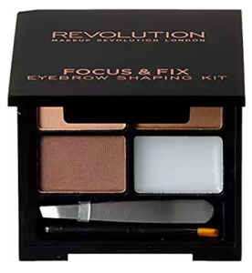 Makeup Revolution Focus and Fix Brow Kit Light Medium, 5.8g