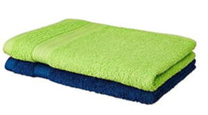 Solimo 100% Cotton 2 Piece Hand Towel Set