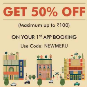 meru 1st app booking