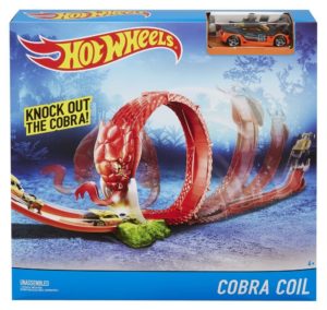 Amazon- Buy Hot Wheels Themed Cobra Coil Trackset