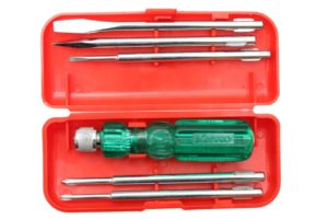 Amazon - Buy Visko Tools 101 6-piece Screwdriver Kit, 6 Pieces (Orange) at Rs 99 only