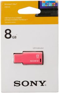 Amazon- Sony 8 gb Pen drive