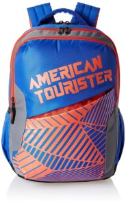 American Tourister Blue Casual Backpack (AMT CRUNK 2017 BKPK 02- R BLUE) 690 amazon