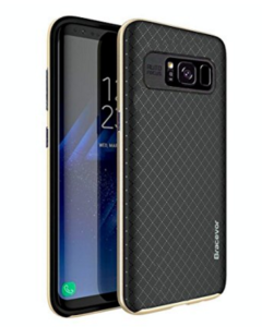 Bracevor Shockproof Carbon Fiber Hybrid Back Case Cover for Samsung Galaxy S8 at rs.99
