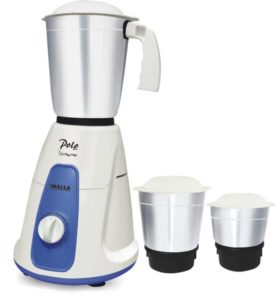 Flipkart - Buy Inalsa Polo 550 W Mixer Grinder (White, Blue, 3 Jars) at Rs 1349