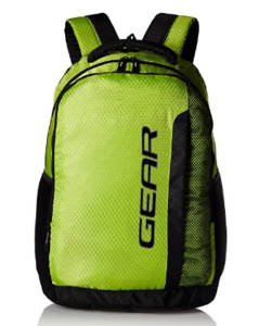 Gear 37 Ltrs Lime Green and Grey Casual Backpack at rs.480