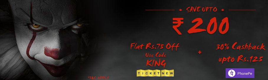 IT movie ticketnew offer