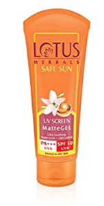 Safe Sun UV Screen Matte Gel SPF 50, 100g